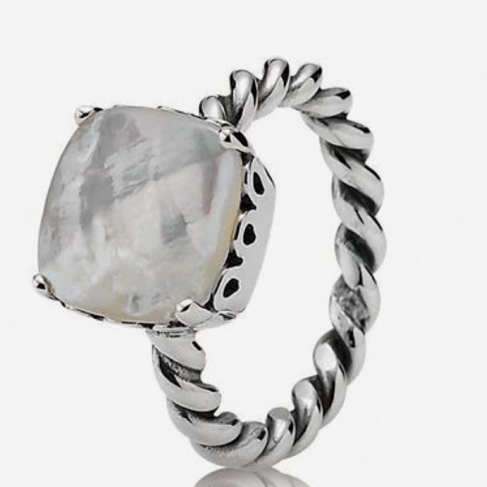 Pandora Mother of Pearl Ring